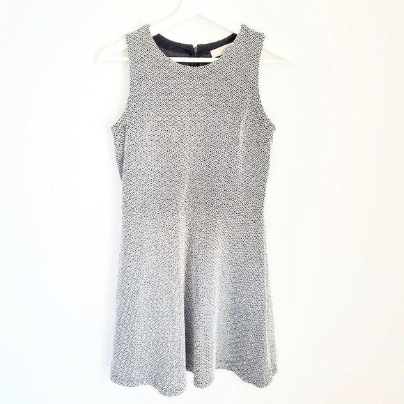 Loft Diamond Printed Dress Size 2P - Picture 1 of 3